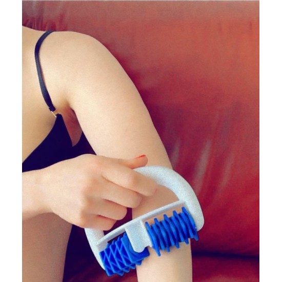 Cuppingset de Luxe : doos 4 silicone cups, massage roller en  cupping olie