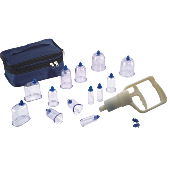 Cuppingset 12 delig PVC