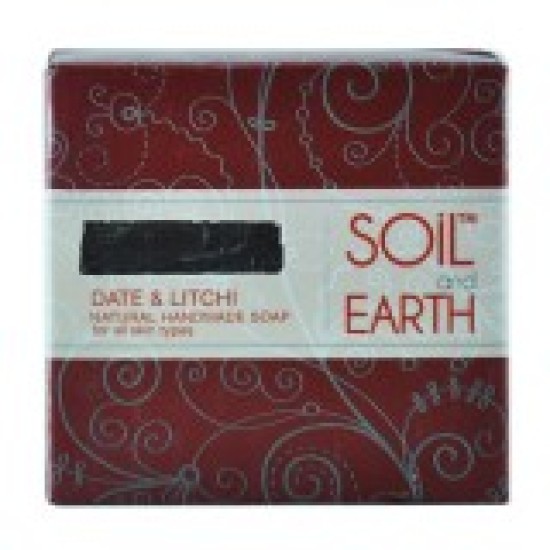 Date & Litchi natural handmade soap