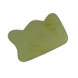 Guasha steen gekarteld