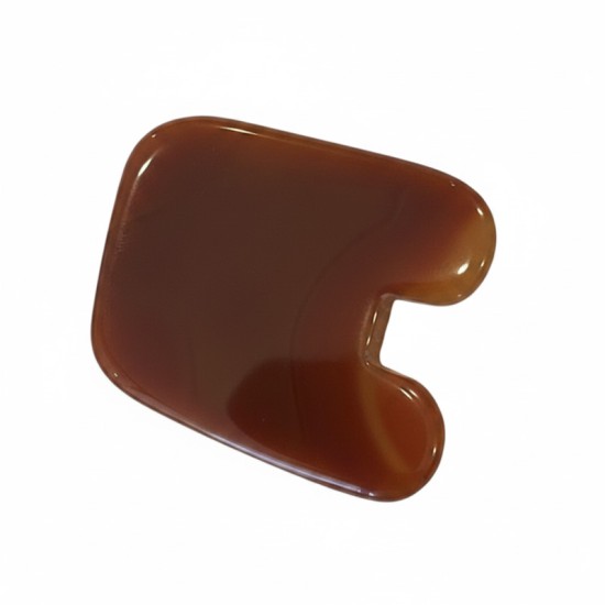 Red Manao jade guasha tool