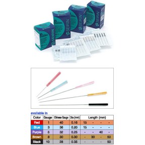 SEIRIN B-Typ Acupuncture needle  € 7,50 excl. vat